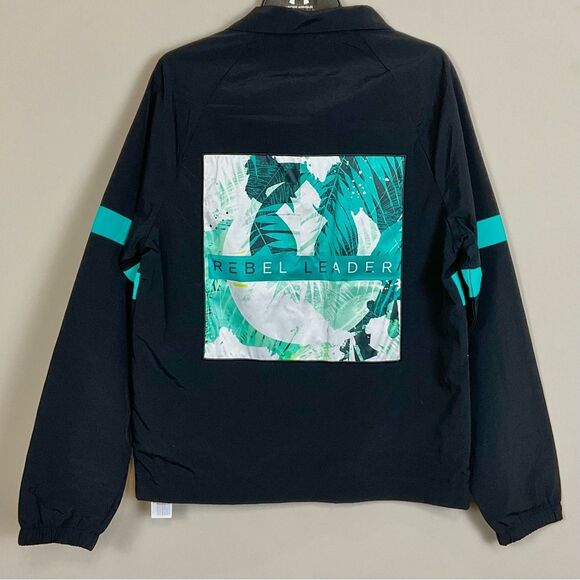 Star Wars Rebel Leader Jacket Black Windbreaker Unisex Sz S New Disney Parks - Picture 9 of 10